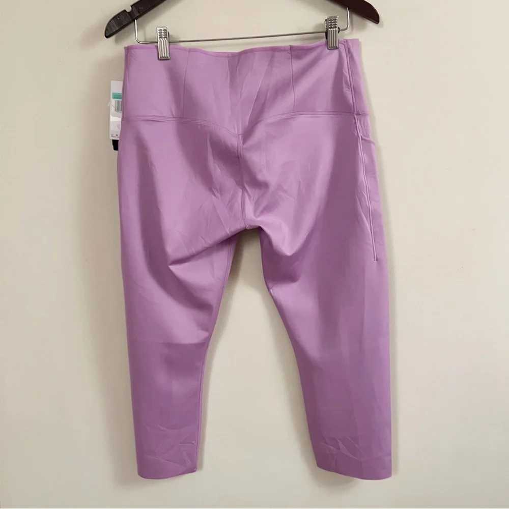 Nike Go Dri-Fit Firm High Waisted Cropped Leggings Women’s XL DQ5881-532 NEW